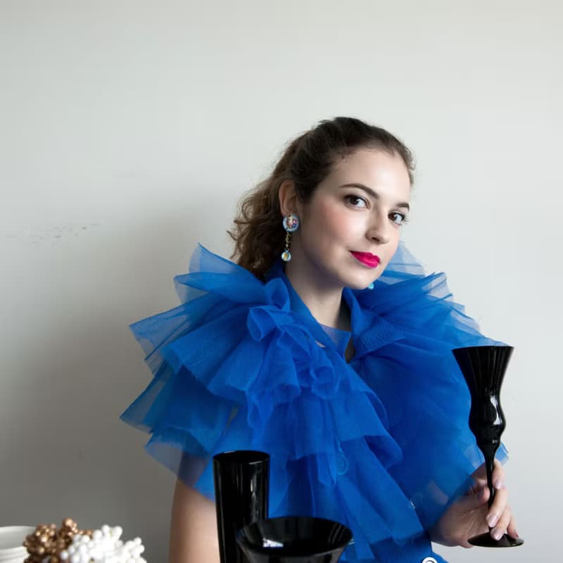 TIMBEE LO 法式甜品陶瓷餐具耳環