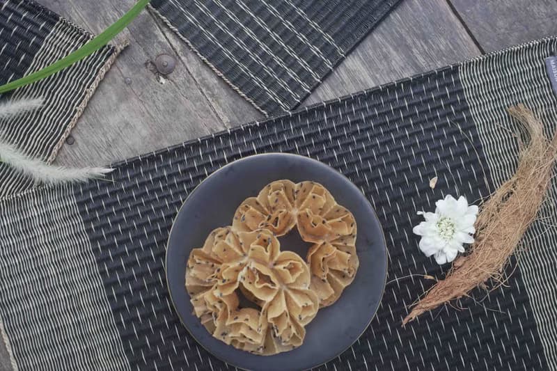 Set 2, black white grid Housewarming Gifts placemat, table mat, jute platemat