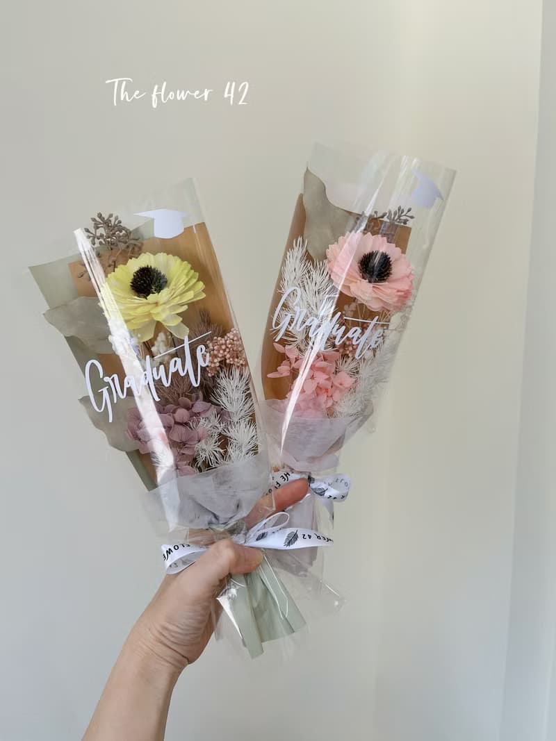 索拉花向日葵 畢業小花束