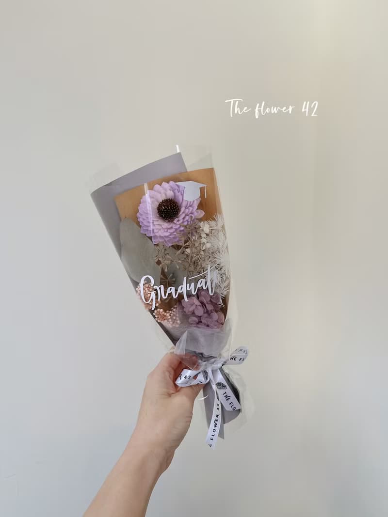 索拉花向日葵 畢業小花束