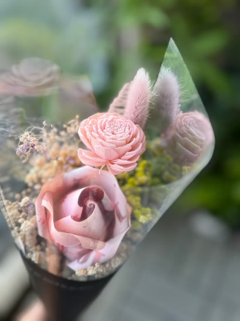 有錢花 鈔票花 單朵包裝 真鈔需另外支付