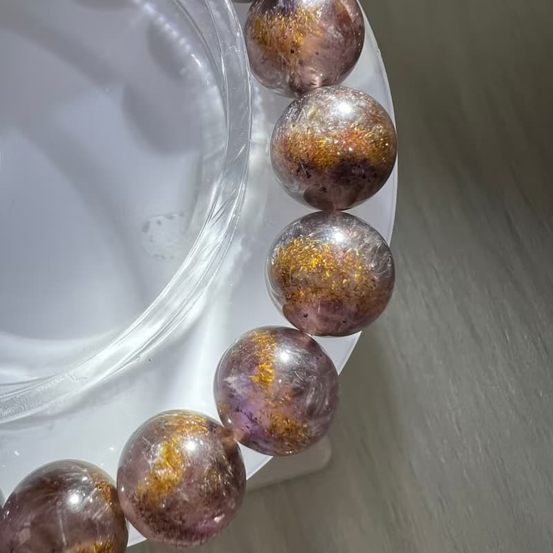 紫鈦晶手串 | 水晶 | 水晶手串 | 水晶手鏈 | 水晶手鍊