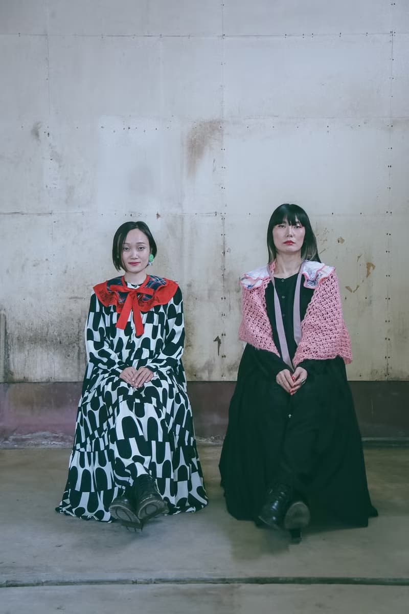 2段つけ襟-Pink ×White lace-