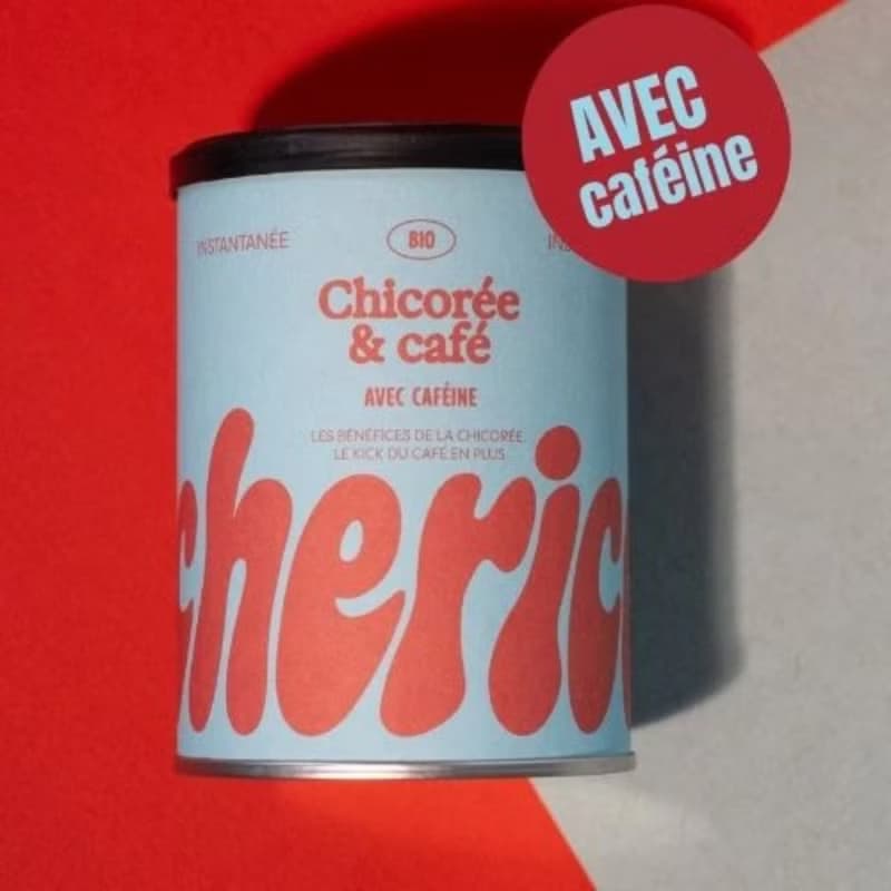 法國Cherico 有機菊苣咖啡/咖啡風味/罐裝80g