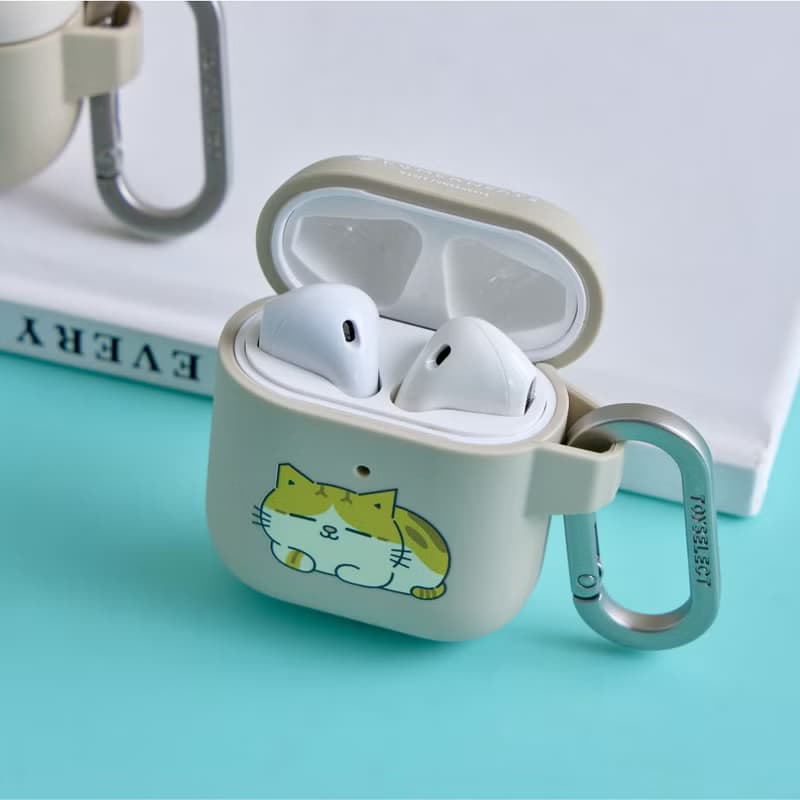 黃阿瑪三腳甜睡強悍防摔AirPods保護套