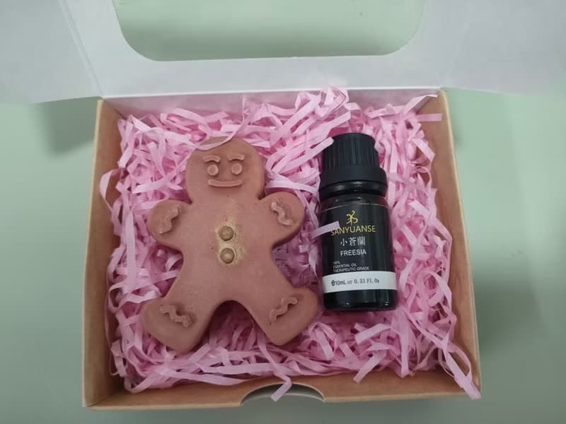 聖誕~香氛擴香石禮盒  附5ml香氛精油  節慶禮物 交換禮物