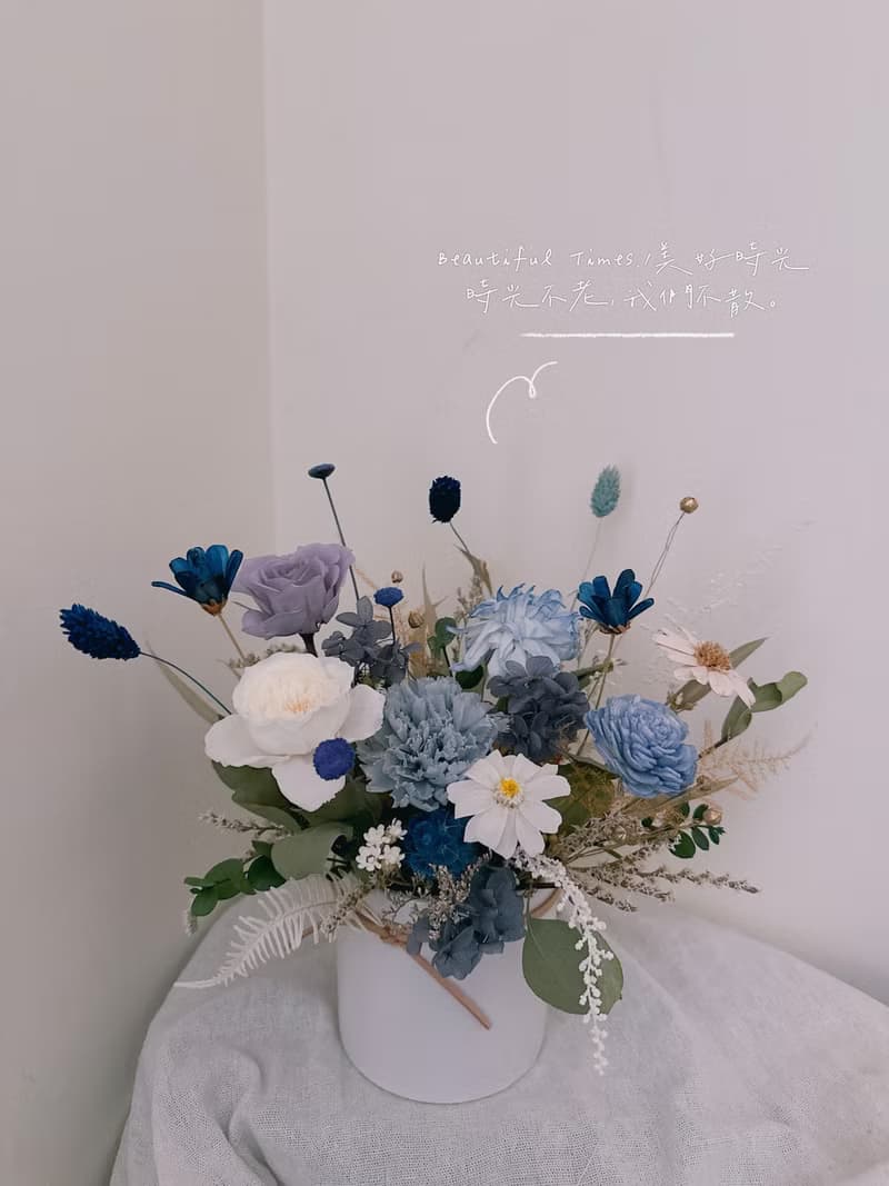 海霧森語 | 永生桌花-賀禮、喬遷、開幕永生花