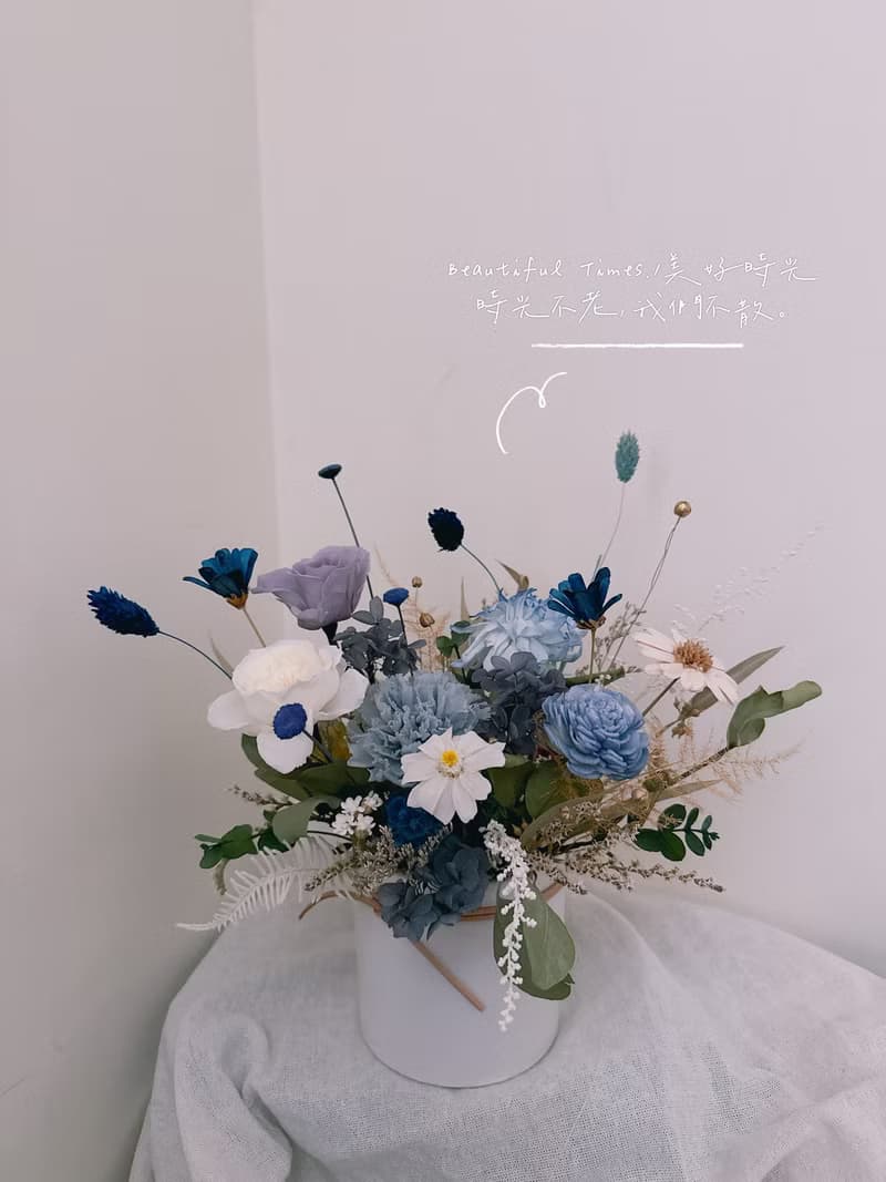 海霧森語 | 永生桌花-賀禮、喬遷、開幕永生花