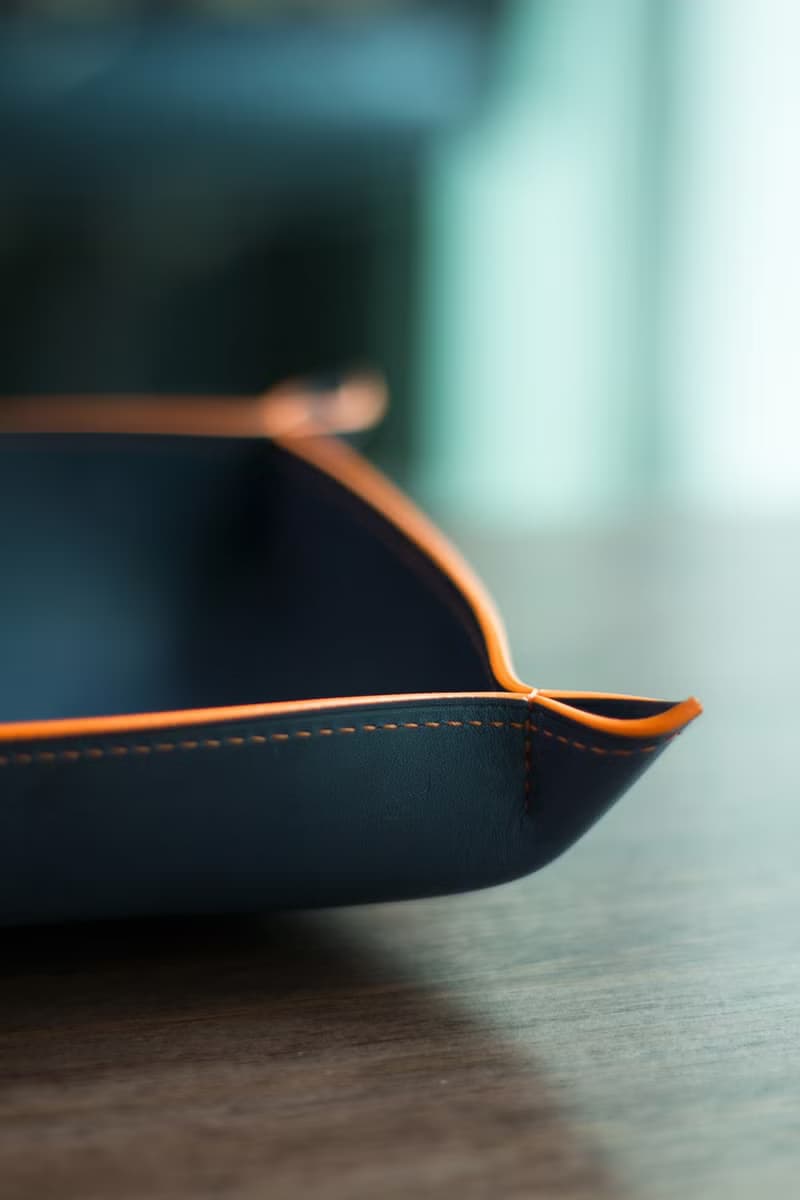 Leather Tray Gift - Leather tray for Wedding Gifts, Husband