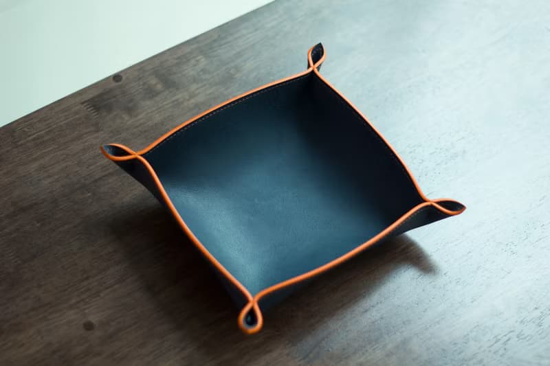 Leather Tray Gift - Leather tray for Wedding Gifts, Husband