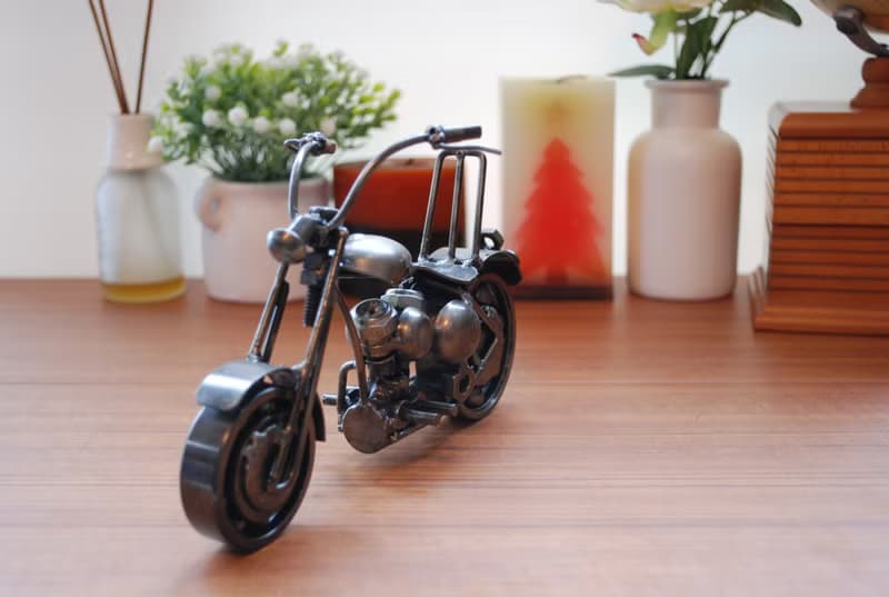 One-Of-A-Kind Labor day Gift Idea, Chopper (B) Motorcycle Welding sculptures