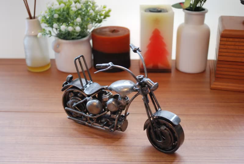 One-Of-A-Kind Labor day Gift Idea, Chopper (B) Motorcycle Welding sculptures
