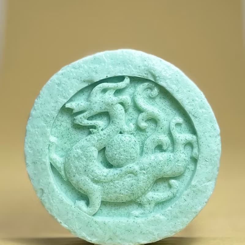 草本古風神獸平安皂(青龍) 草本手工皂 植物萃取搭配精油香氛
