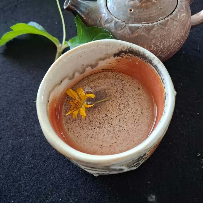 抹茶碗柴燒自然落灰火吻個性商品手拉胚最佳禮物紀念品