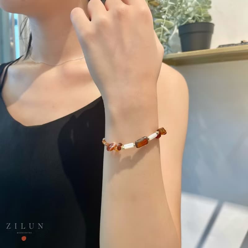 │輕奢│希望物語 • 天然石 • 寶石手鍊 • 14K注金 • 包金