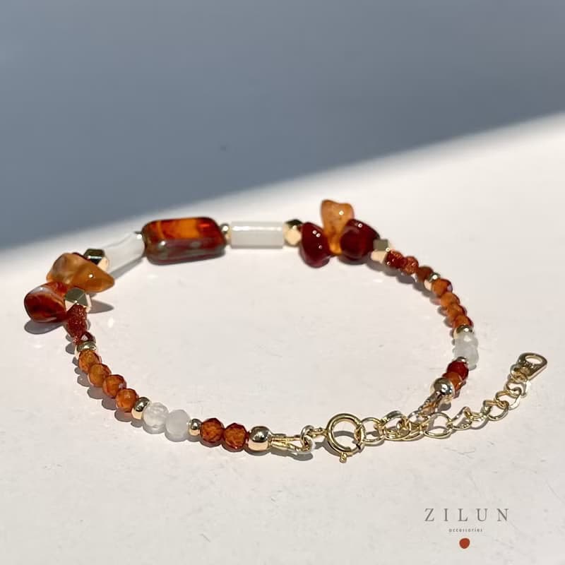 │輕奢│希望物語 • 天然石 • 寶石手鍊 • 14K注金 • 包金