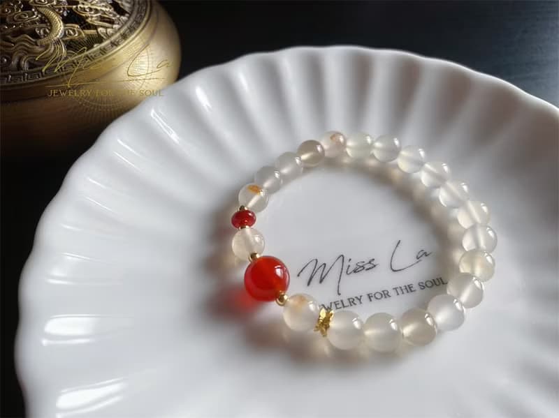 招財 紅運 紅瑪瑙 吉祥開運護身款 手鍊 天然石 設計款 禮