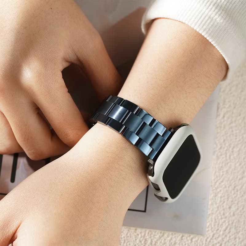 Apple watch -限定 W.WEAR 縮腰鋼帶 蘋果錶帶