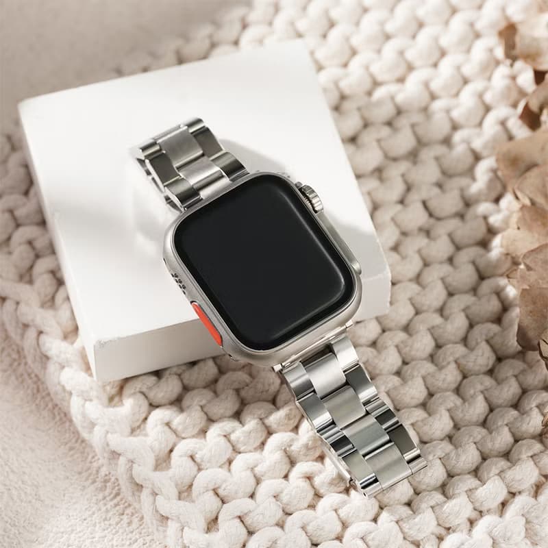 Apple watch -限定 W.WEAR 縮腰鋼帶 蘋果錶帶