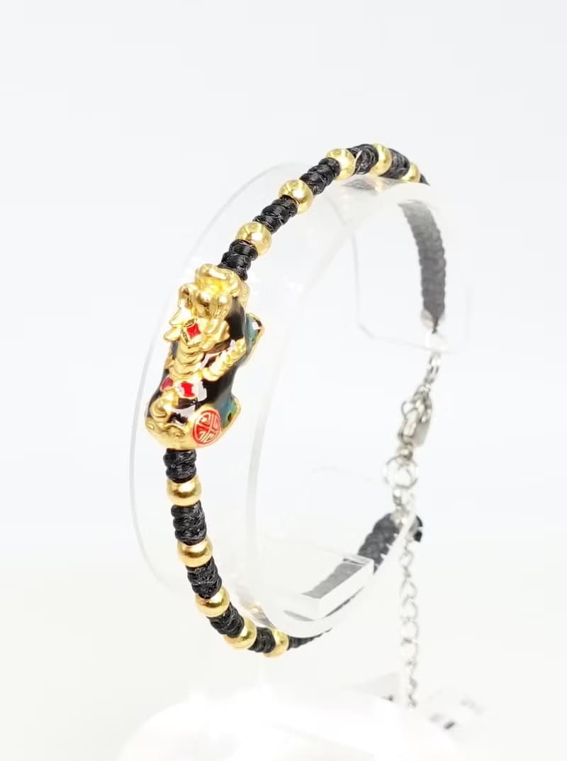 寶麗金珠寶-黃金貔貅金珠造型手鍊