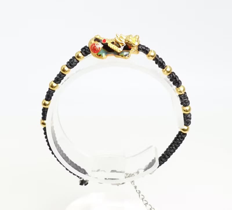 寶麗金珠寶-黃金貔貅金珠造型手鍊