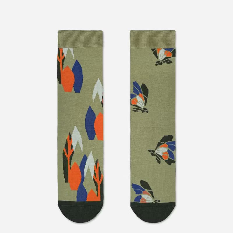 オレンジ ガーデン・orange_garden / organic cotton  /socks