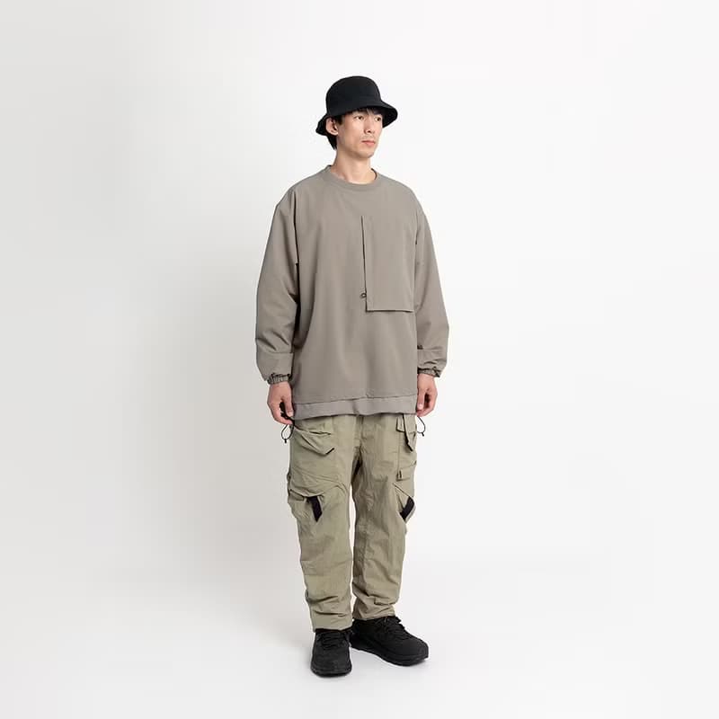 Double Layer Hem Sweat Crewneck層疊下擺運動罩衫 2色入