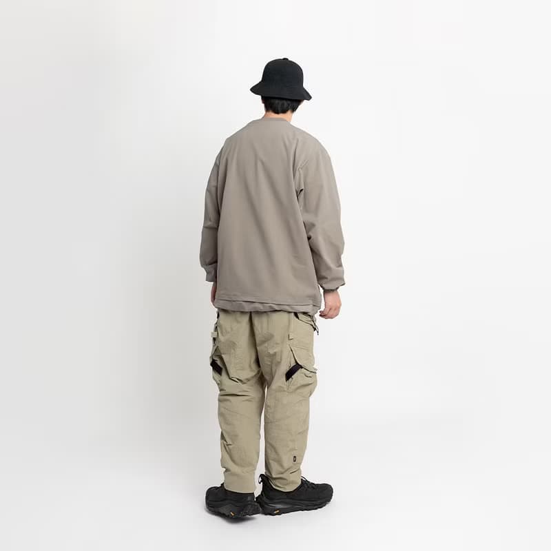 Double Layer Hem Sweat Crewneck層疊下擺運動罩衫 2色入
