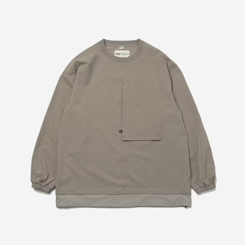 Double Layer Hem Sweat Crewneck層疊下擺運動罩衫 2色入