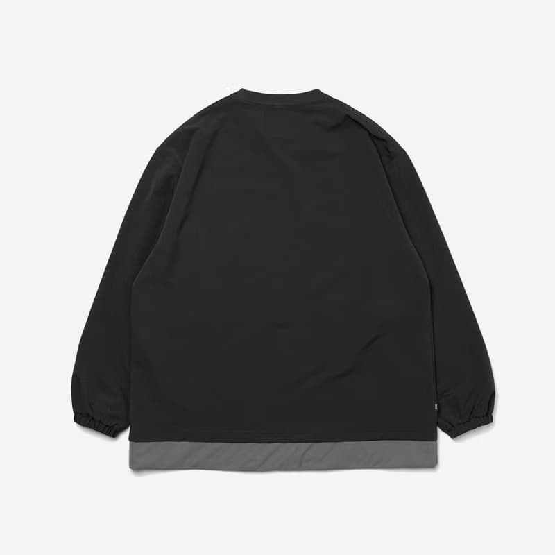 Double Layer Hem Sweat Crewneck層疊下擺運動罩衫 2色入