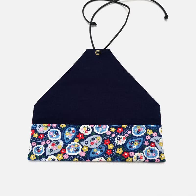 變形蟲花餐具包/筆收納袋 餐具套 餐具袋 帆布 收納 環保 方便