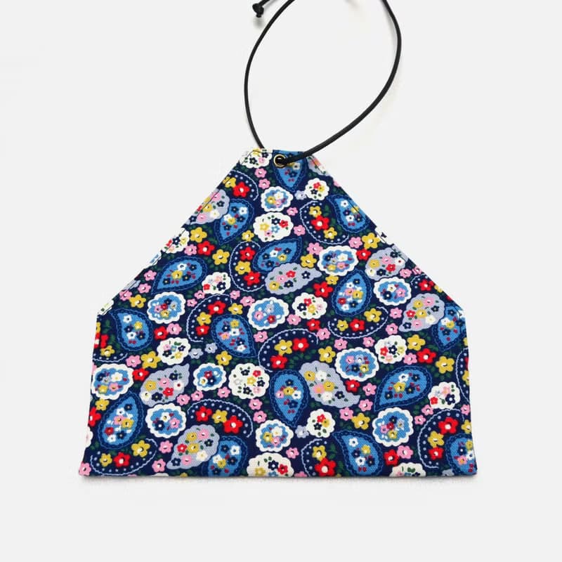 變形蟲花餐具包/筆收納袋 餐具套 餐具袋 帆布 收納 環保 方便