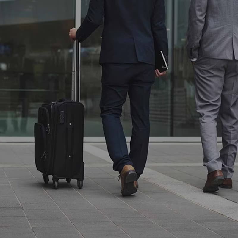 【母親節禮物】【商務旅行首選】絕對商務前開式硬殼登機行李