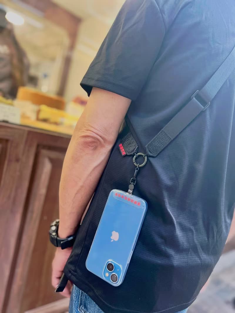 【世界漂亮在台協會】手機錢包鑰匙菸_手機背帶