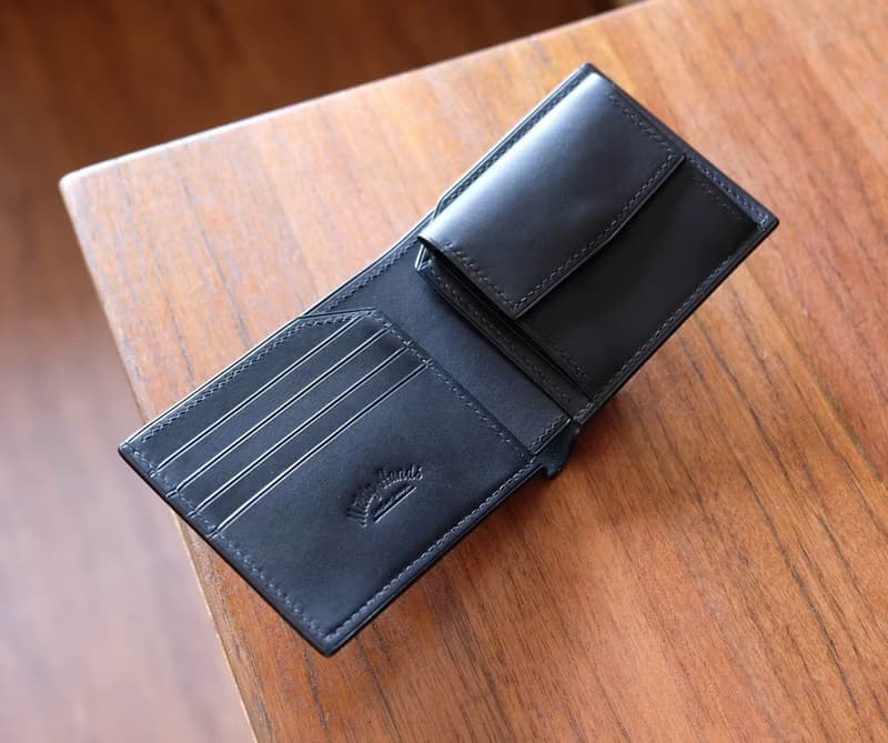 MILDY HANDS - SW01COIN 馬臀皮短夾 Japanese shell cordovan