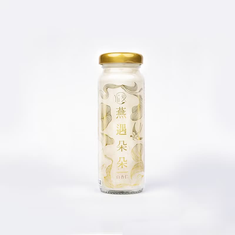 燕遇朵朵燕窩飲-白杏仁(130ml)|杏香甘醇 燕窩絲 雪耳 送禮首選