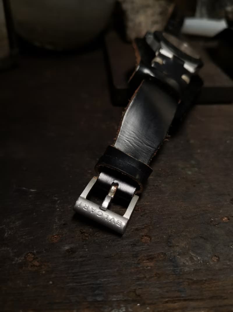 Bulgari寶格麗 自動上鍊女表/手工錶帶