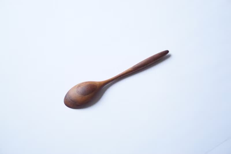 木のスプーン 小, ウォルナット