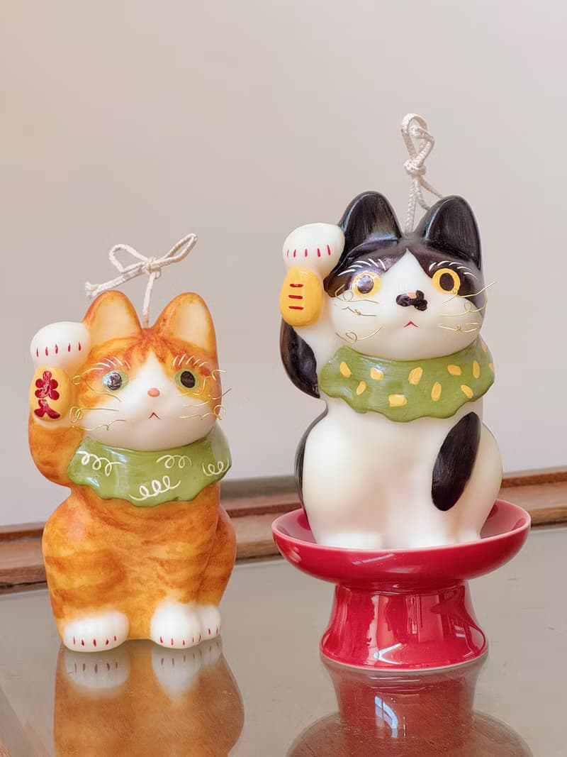花領貓招福貓