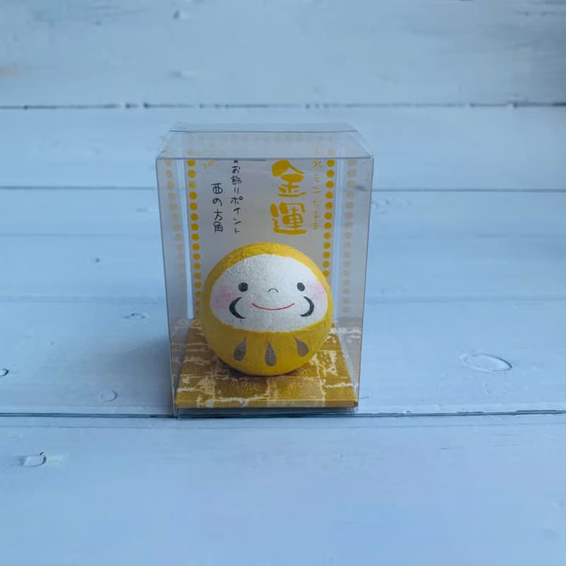 風水達摩-和紙吉祥物-財運/事業/戀愛/健康/轉運
