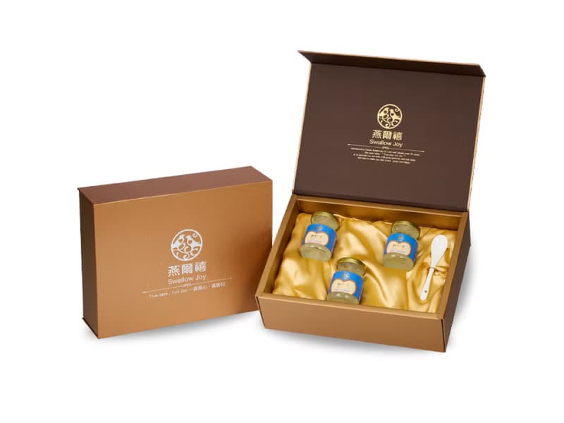 新上市【燕爾禧Swallow】官府經典即食燕窩-精緻禮盒組3入裝
