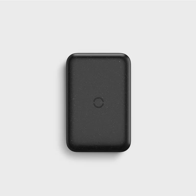 HydeAir 無線快充帶支架螢幕行動電源10000mAH-黑色