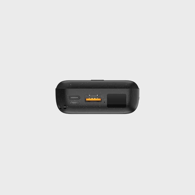 HydeAir 無線快充帶支架螢幕行動電源10000mAH-黑色