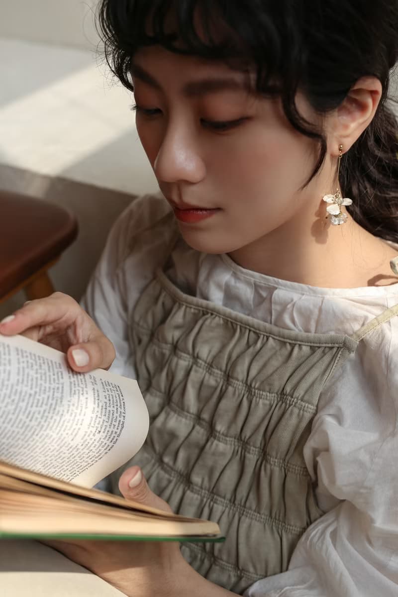 光與影 純白系桐花 花朵 垂吊 垂墜耳環 耳夾 低敏鋼針 母親節