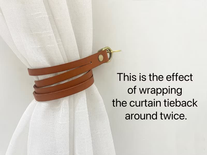 皮革窗簾綁帶//簡約主義//家居裝飾//窗簾//窗簾綁帶