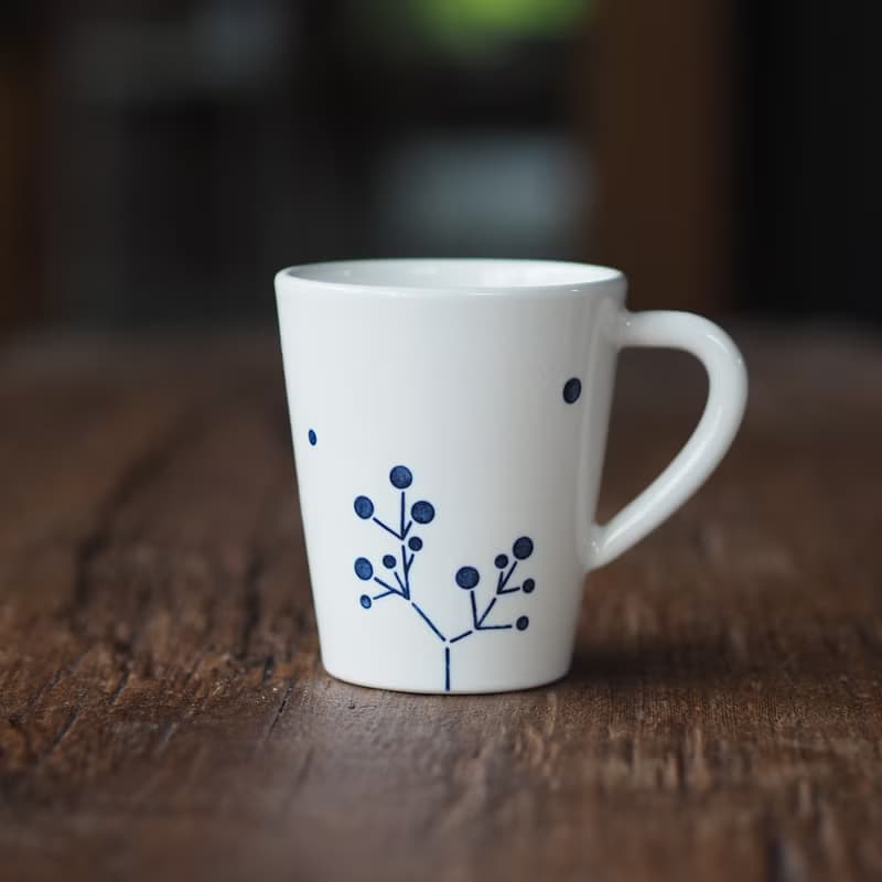 【青花高咖啡杯】 高咖啡杯 360ml