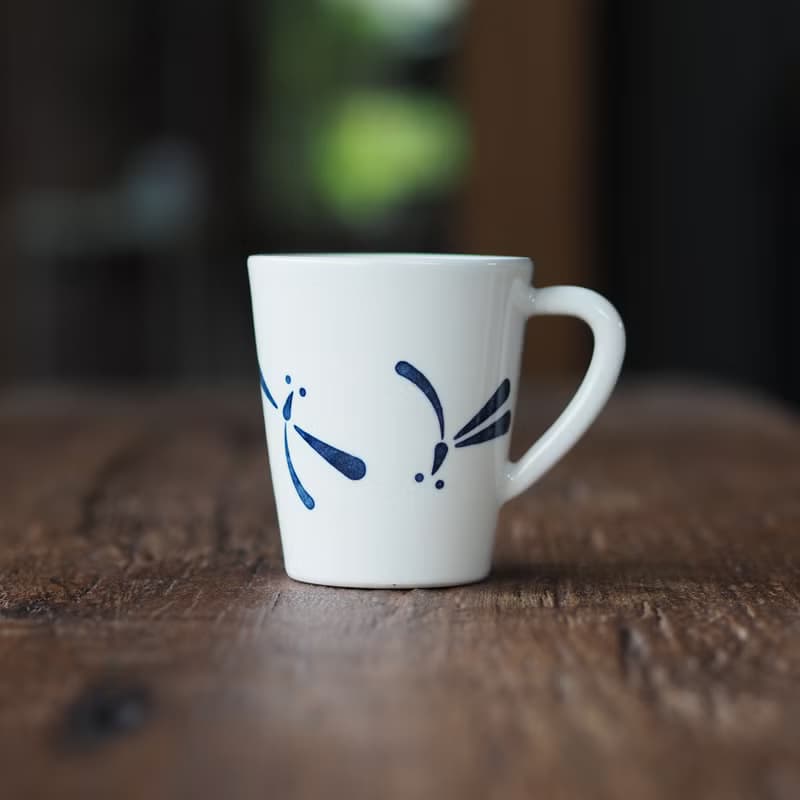 【青花高咖啡杯】 高咖啡杯 360ml