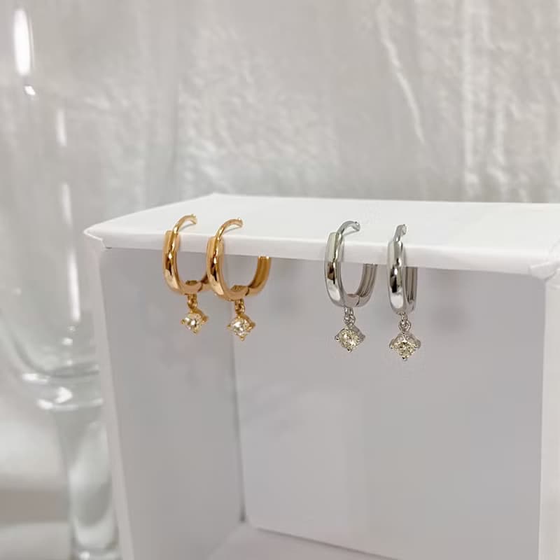 925純銀 | 9分暖陽_耳環