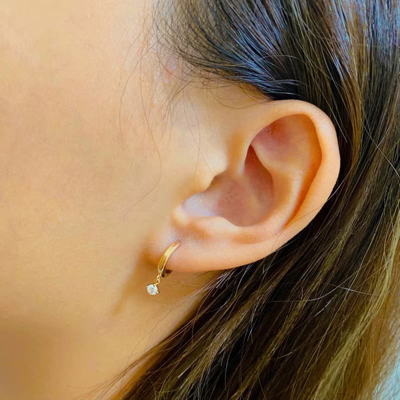 925純銀 | 9分暖陽_耳環