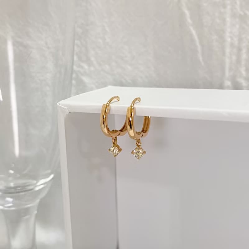 925純銀 | 9分暖陽_耳環